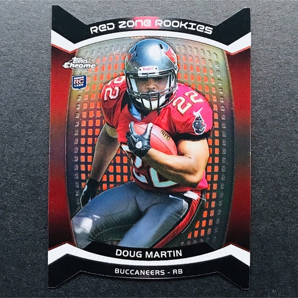 Doug Martin RC - 2012 Topps Chrome Red Zone Rookies Refractors #RZDC-22 - Picture 1 of 2